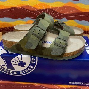 Birkenstock Arizona Soft Footbed BS Desert Soil Camo Green MEN AND WOMEN SIZES